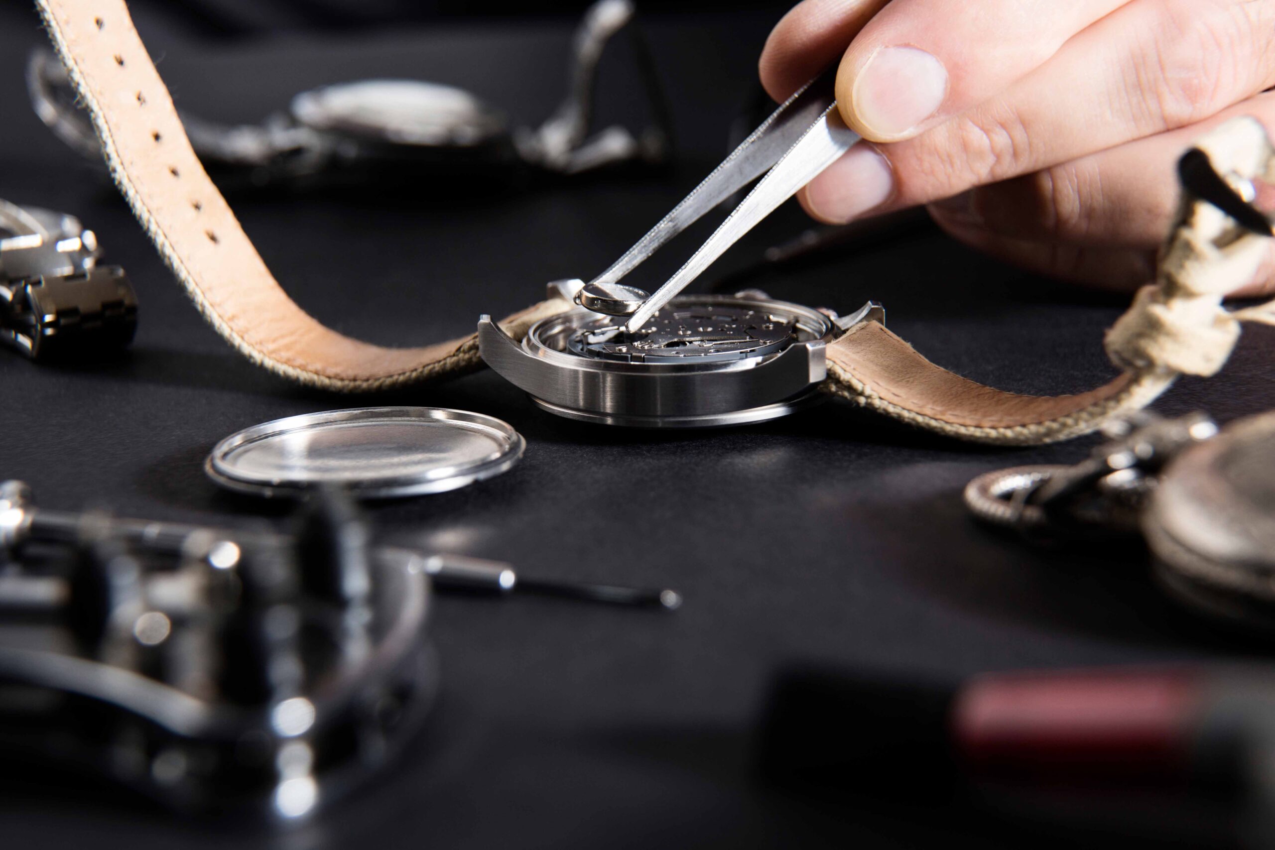 Reparatur ihrer Uhr in unserer eigenen Meisterwerkstatt